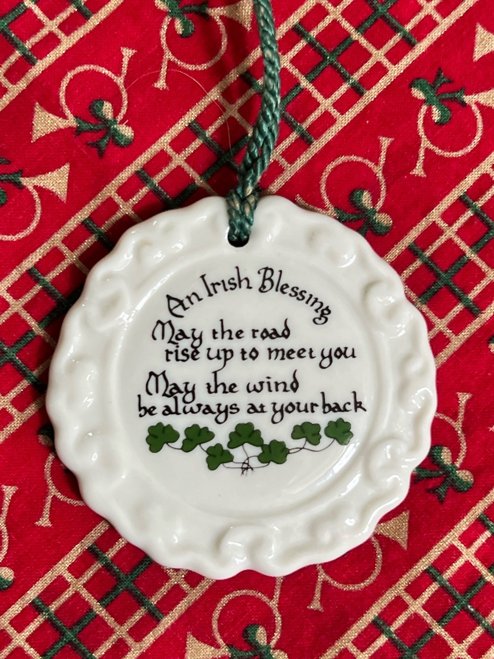 Belleek Irish Blessing Ornament #2128